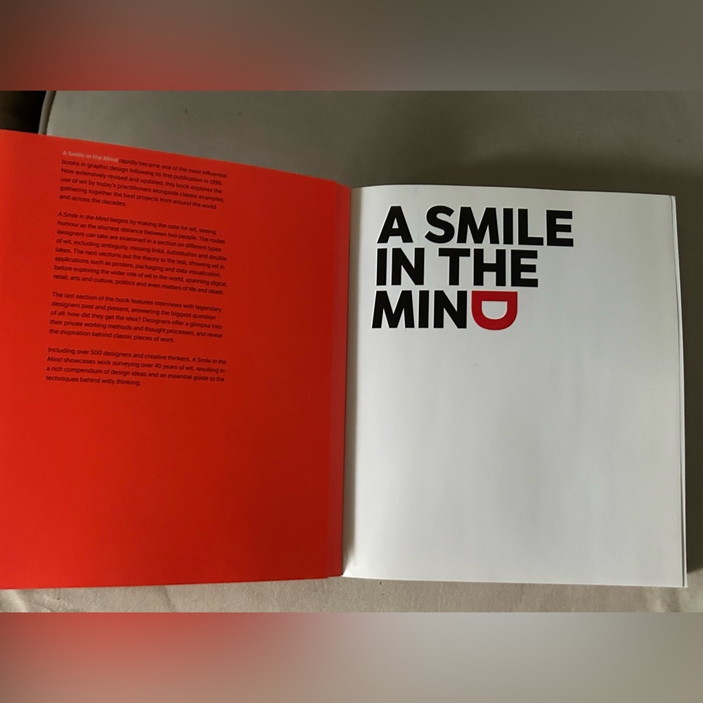A Smile in the Mind: Witty Thinking in Graphic Design Phaidon publishers, design - Picture 5 of 9